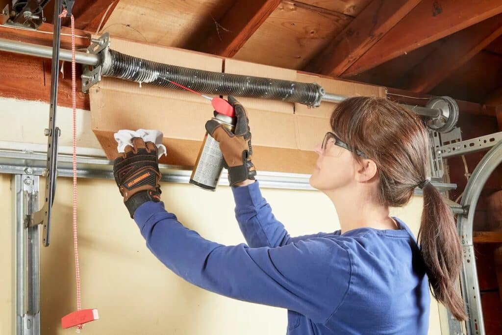 How to Fix a Noisy Garage Door