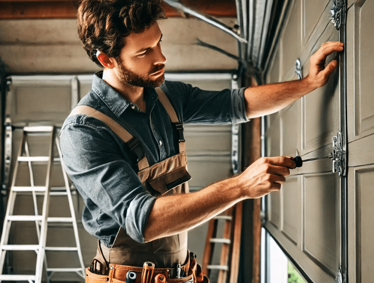 How to install a garage door seal