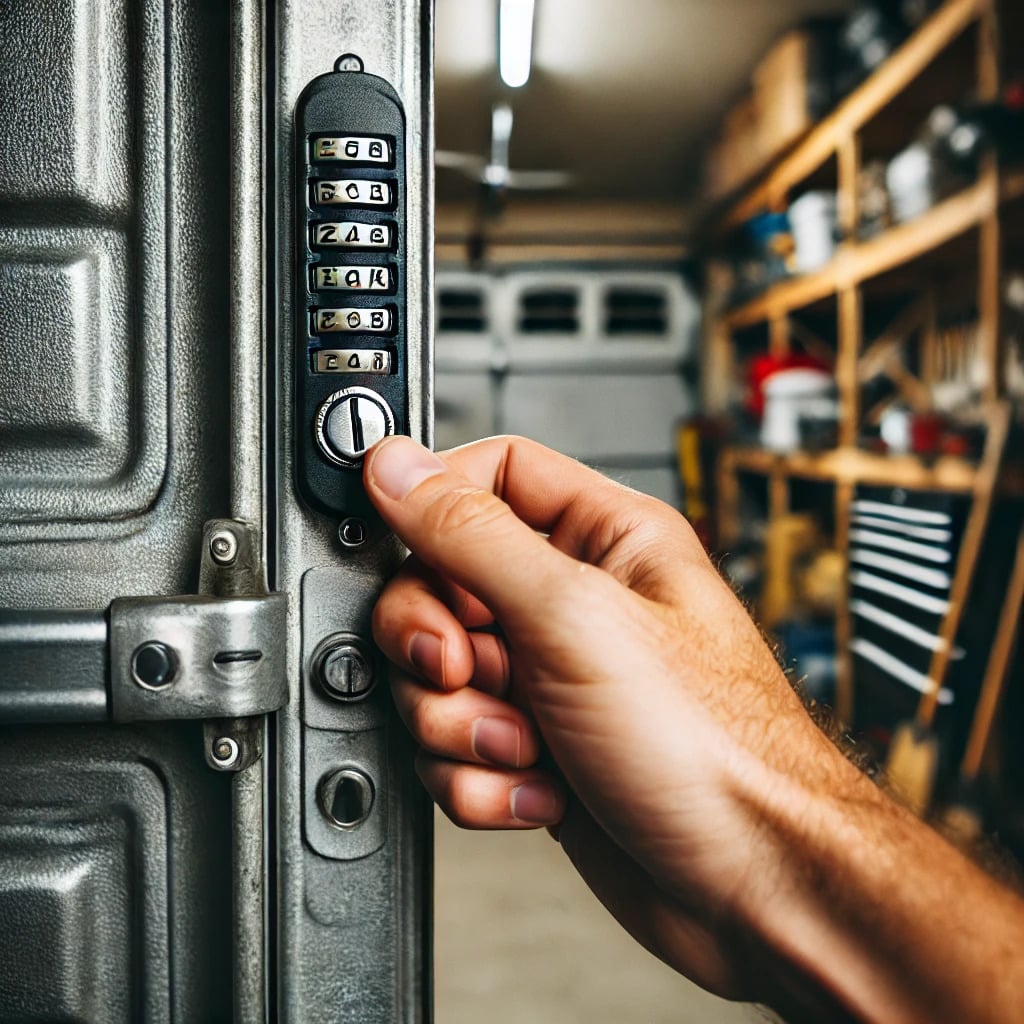 How to Lock Garage Door From Inside